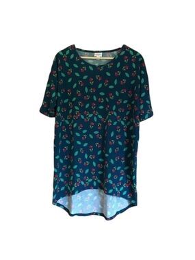 𝅺LULAROE Irma retired floral print tunic top dress size small
